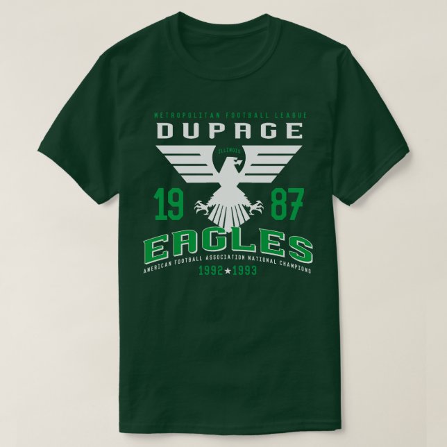 Camiseta Águilas de Dupage (Diseño del anverso)