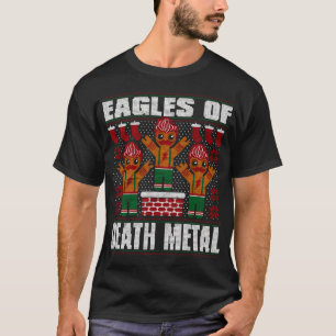 CAMISETA ÁGUILAS DE LA BANDA DE DEATH METAL    (3)