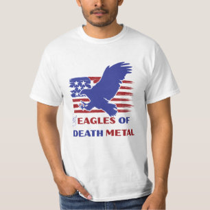Camiseta águilas de muerte metalizado