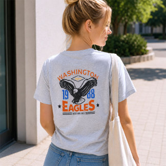 Camiseta Águilas de Washington Águila Vintage 1988