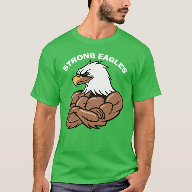 Camiseta águilas fuertes (Anverso)