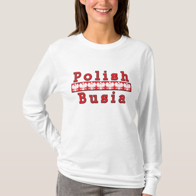 Camiseta Águilas polacas de Busia (Anverso)