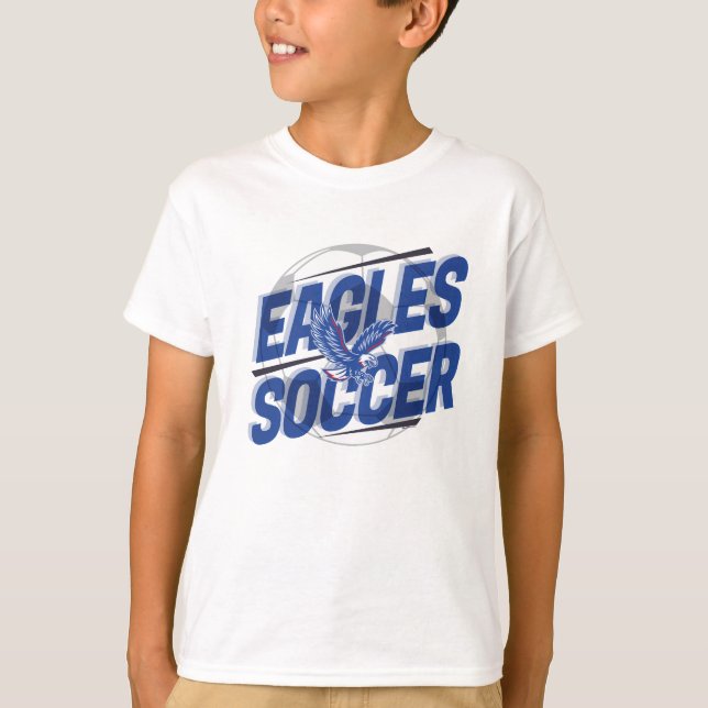 Camiseta Águilas Soccer LB, GraphicLoveShop (Anverso)