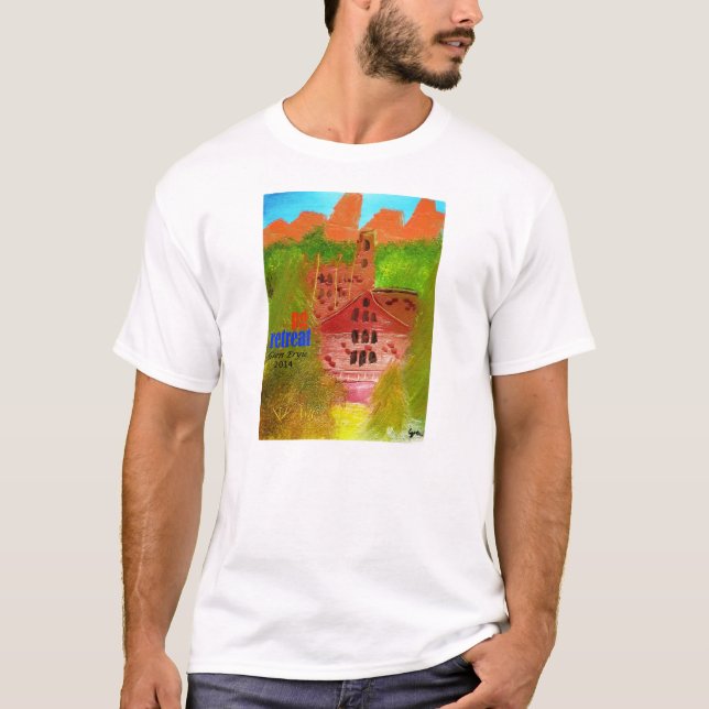 Camiseta Aguilera de la cañada de PGRetreat ilustraciones (Anverso)