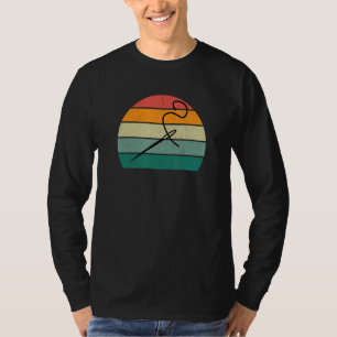 Camiseta Aguja de tejer máquina de tejer hilo costurera S