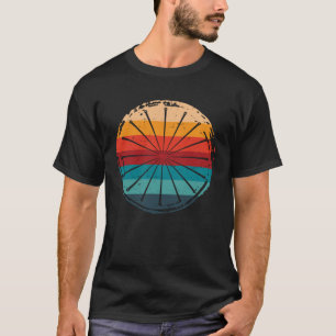 Camiseta Agujas de acupuntura de acupuntura de sol de época