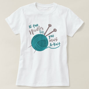 Camiseta Agujas de punto diversa Humor de punto de yartán