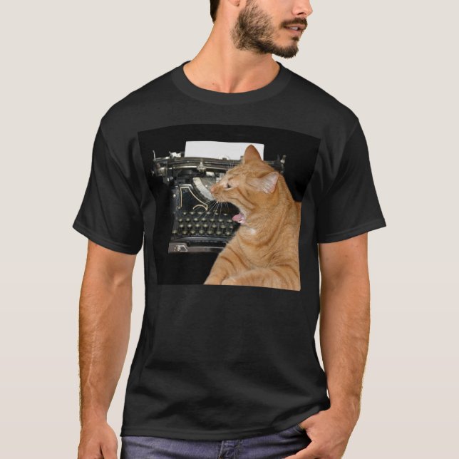 Camiseta agujereada del escritor (Anverso)