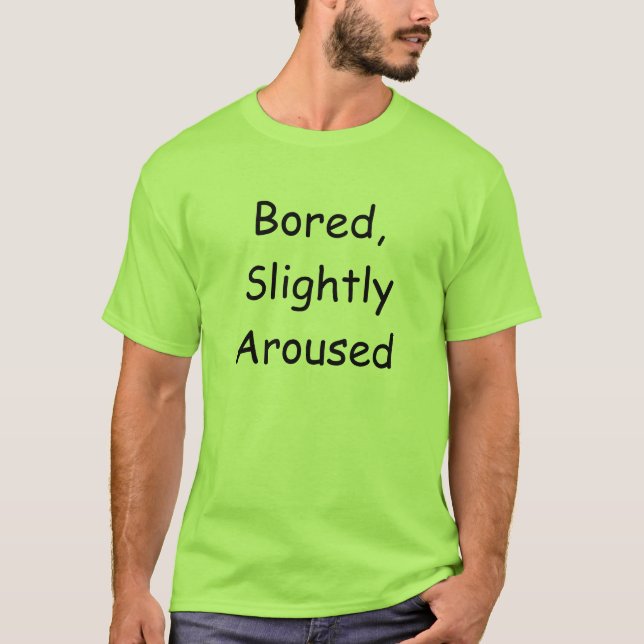 Camiseta Agujereado, slight despertado (Anverso)