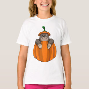 Camiseta Agujero con calabaza