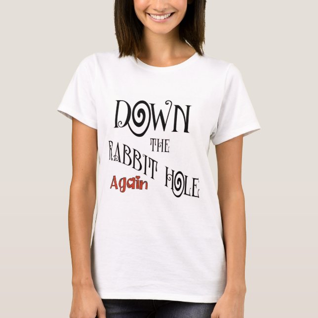 Camiseta agujero de conejo (Anverso)
