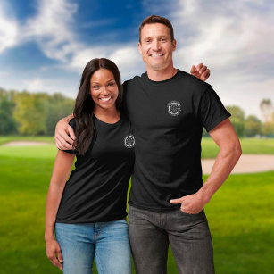 Camiseta Agujero de golf en un clásico golf personalizado