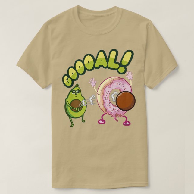 Camiseta Agujero de nuez aguacate Guacamole (Diseño del anverso)