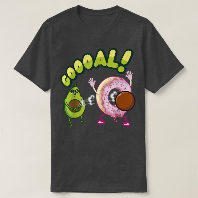 Camiseta Agujero de nuez aguacate Guacamole (Diseño del anverso)