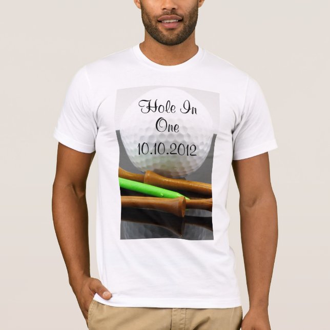 Camiseta Agujero en uno (Anverso)