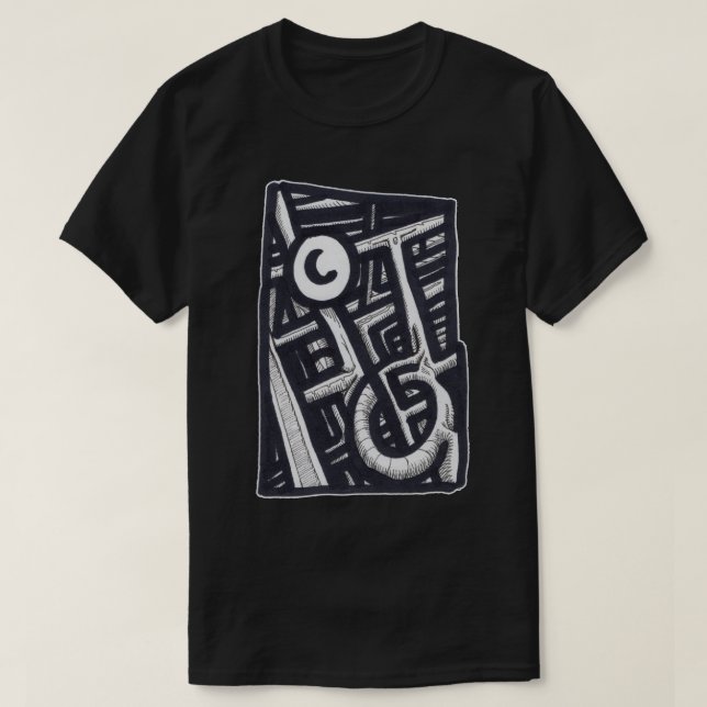 Camiseta ¿Agujero en uno? (Diseño del anverso)