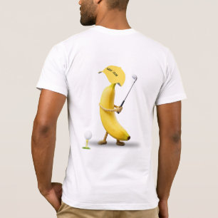 Camiseta Agujero en Uno – Dibujo animado divertido de un pl