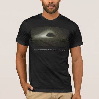 Camiseta Agujero negro de Jean-Pierre Luminet (1979)