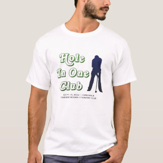 Camiseta Agujero para hombre en un golf de jactancia del