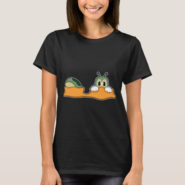 Camiseta Agujero terrestre de la oruga (Anverso)