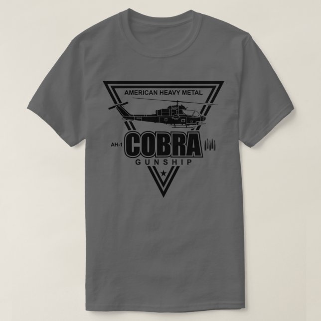Camiseta AH1 Cobra Gunship  (Diseño del anverso)