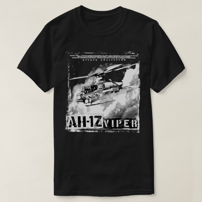 Camiseta AH1Z Viper Classic TShirt (Diseño del anverso)