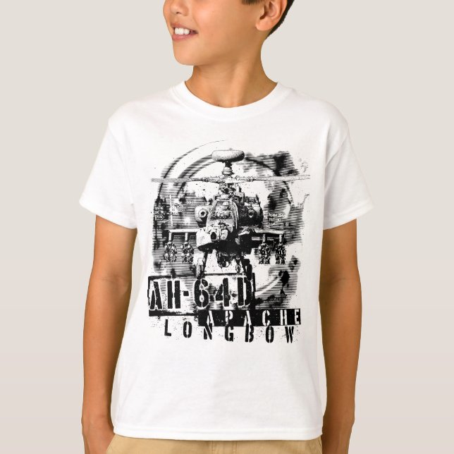 Camiseta AH-64D Apache Longbow (Anverso)