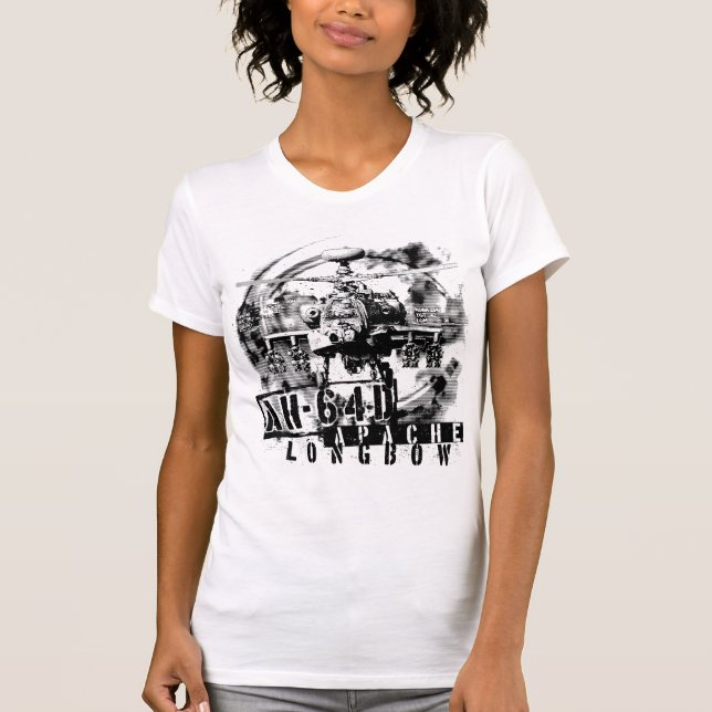 Camiseta AH-64D Apache Longbow (Anverso)