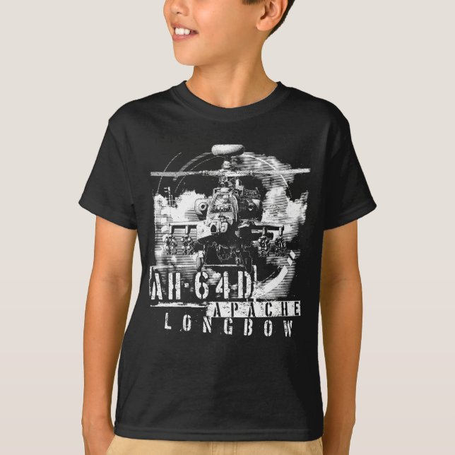 Camiseta AH-64D Apache Longbow (Anverso)
