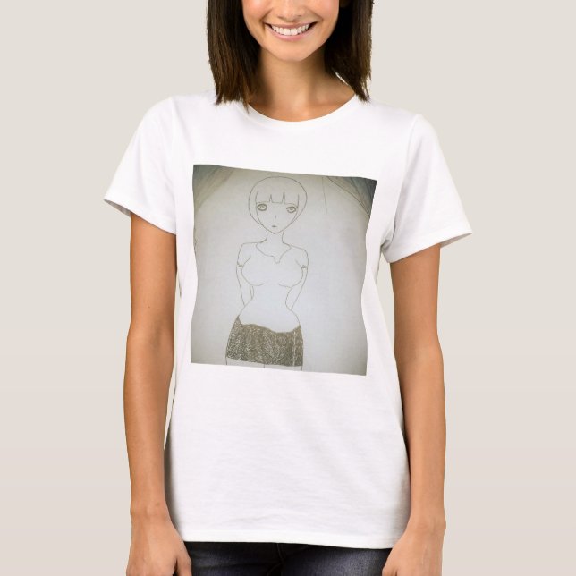 Camiseta ah melissa qué quieres (Anverso)