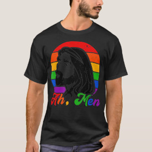 Camiseta Ah Men Jesus Christ Gay Christian Funny Orgullo LG