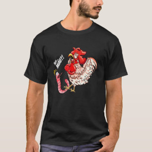 Camiseta Ah Meow Worm Chicken Cat diciendo
