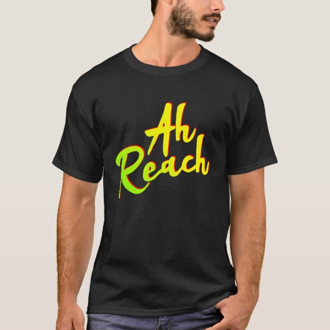 Camiseta Ah Reach Trinidad Carnival Soca 2019 (Anverso)