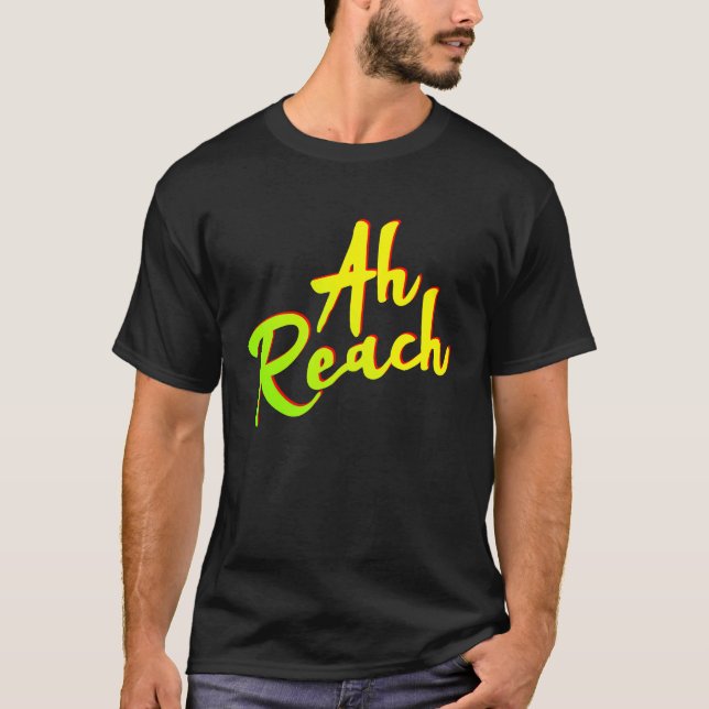 Camiseta Ah Reach Trinidad Carnival Soca 2019 (Anverso)