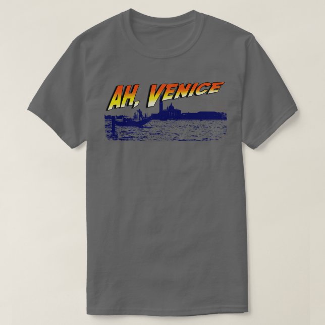 Camiseta Ah Venice de Indiana Jones y la última cruzada (Diseño del anverso)