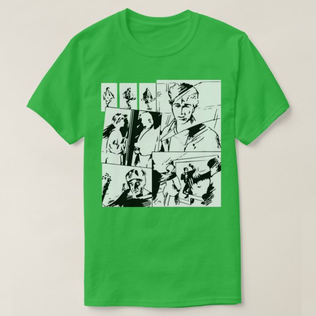 Camiseta Aha Classic 80's Music Video Take On Me Retro (Diseño del anverso)