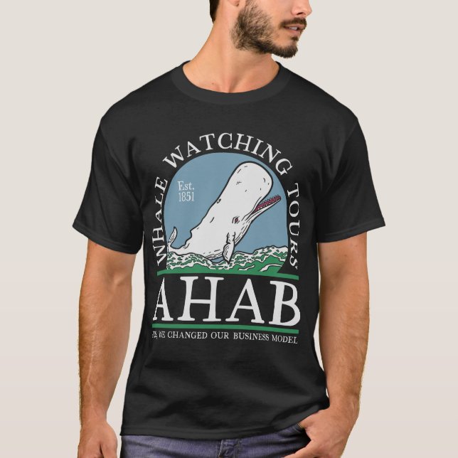 Camiseta Ahab Whale Watch (Anverso)