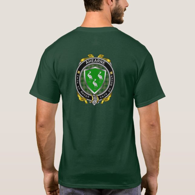 Camiseta Ahearne/Aherne Irish Shield T-Shirt (Reverso)