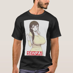 Camiseta ahegao Senpai 1