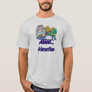 Camiseta Ahh Vacation Camping
