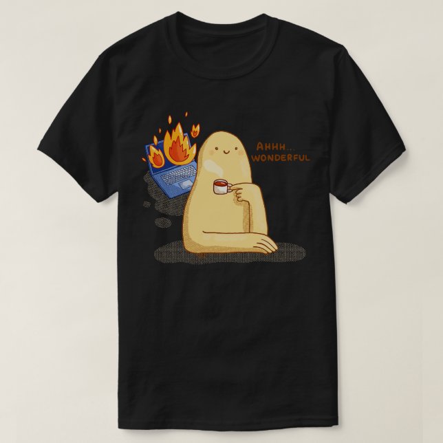 Camiseta Ahhhhh Maravilloso (Diseño del anverso)