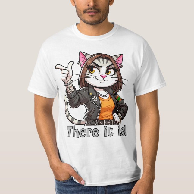 Camiseta ¡Ahí está! (Anverso)