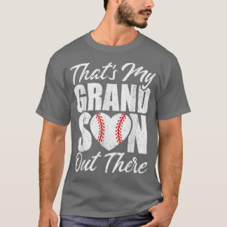 Camiseta Ahí Fuera Mi Abuela Abuela De Béisbol