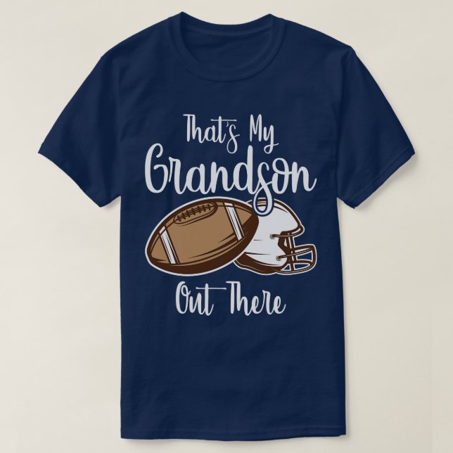 Camiseta Ahí Fuera Mi Nieto. (Diseño del anverso)