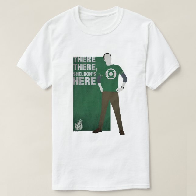 Camiseta Ahí, Sheldon está aquí (Diseño del anverso)