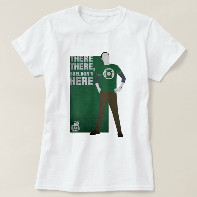 Camiseta Ahí, Sheldon está aquí (Diseño del anverso)