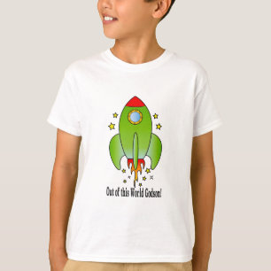 Camiseta Ahijado con la nave de Rocket