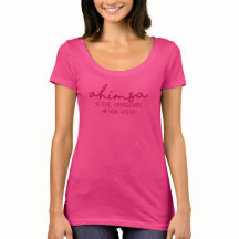 Ahimsa:  Sea bueno, compasivo y no violento