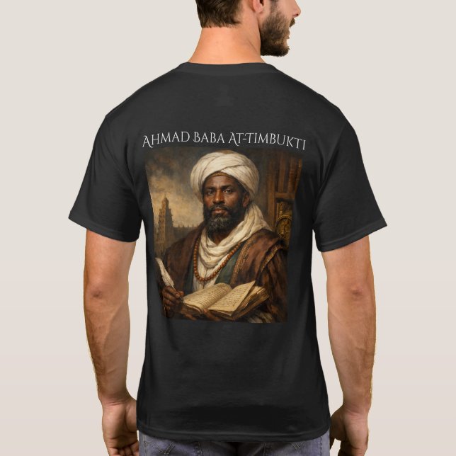 Camiseta Ahmad Baba at-Timbukti (Reverso)