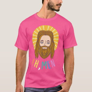 Camiseta Ahmen Gay Jesus Funny Orgullo Gay Lgbt